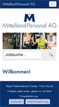Mobile Screenshot of mittelland-personal.ch